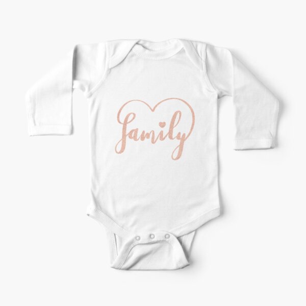Family Love by Alice Monber Long Sleeve Baby One-Piece