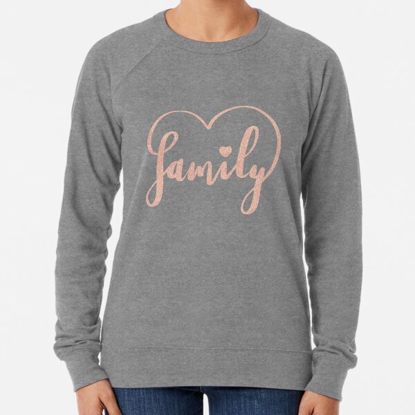 Family Love by Alice Monber Lightweight Sweatshirt