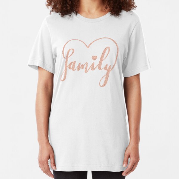 Family Love by Alice Monber Slim Fit T-Shirt