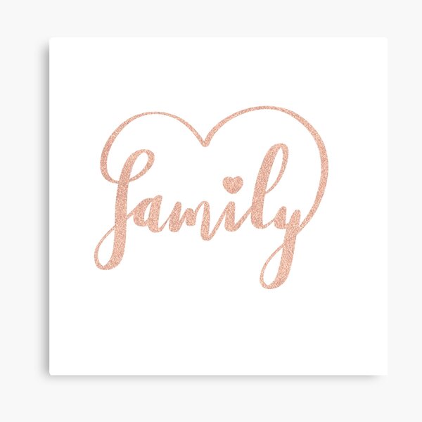 Family Love by Alice Monber Canvas Print