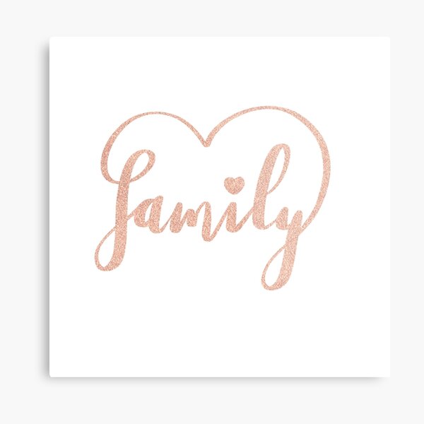 Family Love by Alice Monber Metal Print