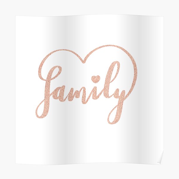 Family Love by Alice Monber Poster