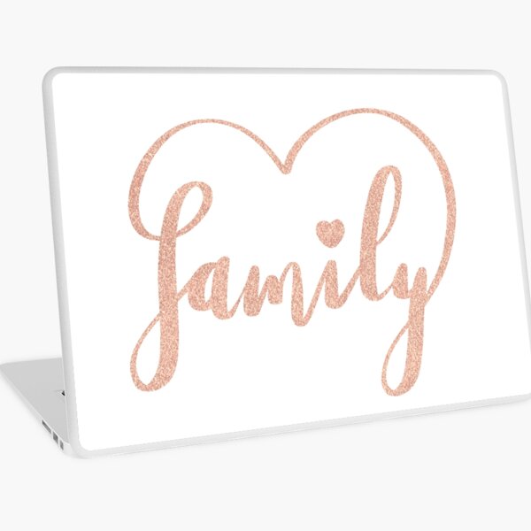 Family Love by Alice Monber Laptop Skin