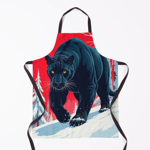 Item preview, Panther in the snowy forest designed and sold by Azrabi.