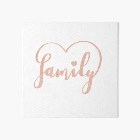 Family Love by Alice Monber Art Board Print