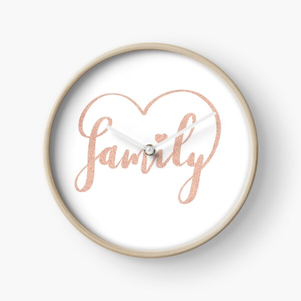 Family Love by Alice Monber Clock