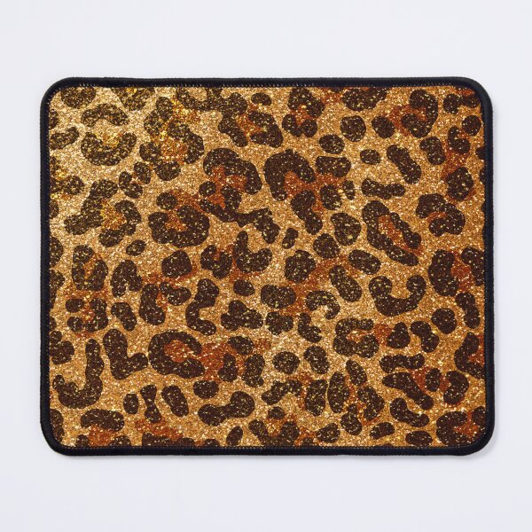 Item preview, Leopard Print Pattern With Gold Glitter Photo Background designed and sold by Eurokollektiv.