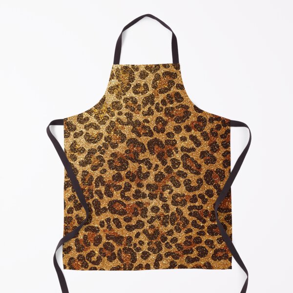 Item preview, Leopard Print Pattern With Gold Glitter Photo Background designed and sold by Eurokollektiv.