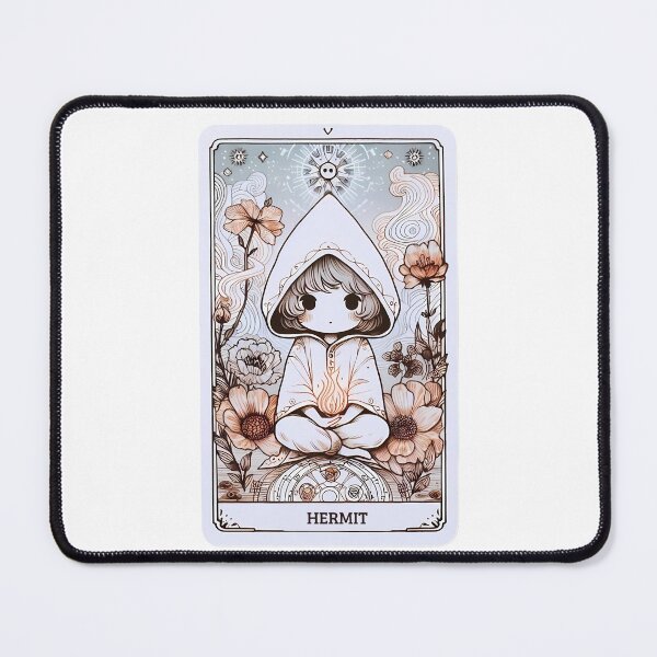 Item preview, The Hermit as a Mentor: Guiding the Journey of Self-Knowledge in 2025 Anime Version designed and sold by nocturnastore.