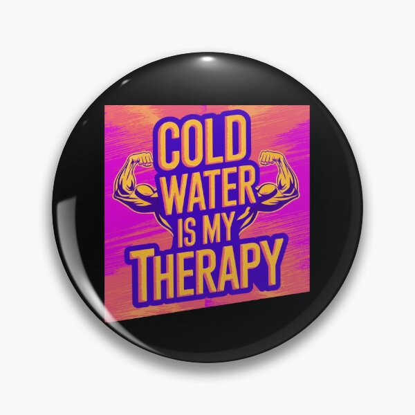 Item preview, Cold Water Is My Therapy Funny Gifts for Pepole Who Like Ice Bathing designed and sold by byMartha.