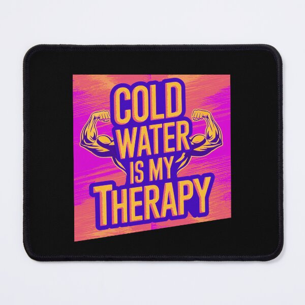Item preview, Cold Water Is My Therapy Funny Gifts for Pepole Who Like Ice Bathing designed and sold by byMartha.