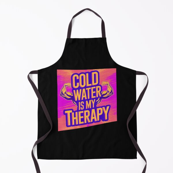 Item preview, Cold Water Is My Therapy Funny Gifts for Pepole Who Like Ice Bathing designed and sold by byMartha.