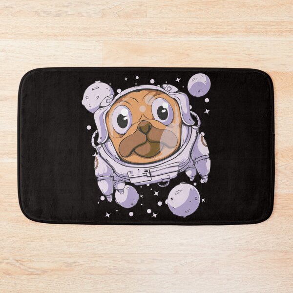 Item preview, funny Pug in Space Suit - Cute Astronaut Dog  designed and sold by DrawHandArt.