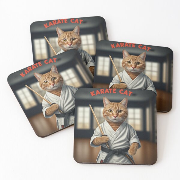 Item preview, Karate Cat designed and sold by ACanina.