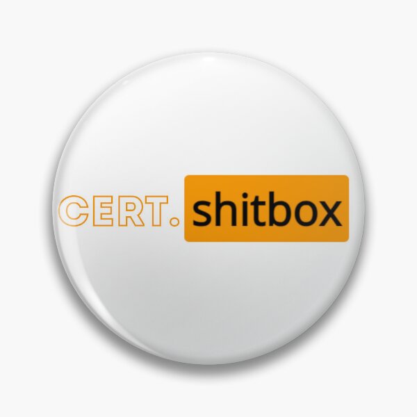 Item preview, CERTIFIED SHITBOX Car Funny Window Laptop Decal Classic T-Shirt designed and sold by puurfectcat.