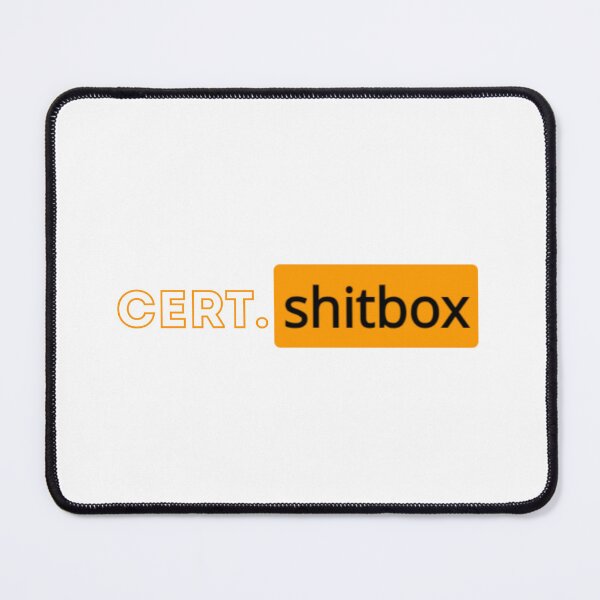 Item preview, CERTIFIED SHITBOX Car Funny Window Laptop Decal Classic T-Shirt designed and sold by puurfectcat.