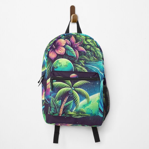 Item preview, Cosmic Jungle Escape: Tropical Meets Celestial Fantasy designed and sold by graphicbidu.