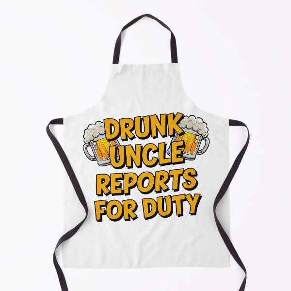 Item preview, Drunk Uncle Reports for Duty designed and sold by Amanda's Factory.