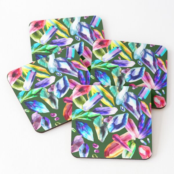 Item preview, Colourful Crystals designed and sold by TurquoiseBird.