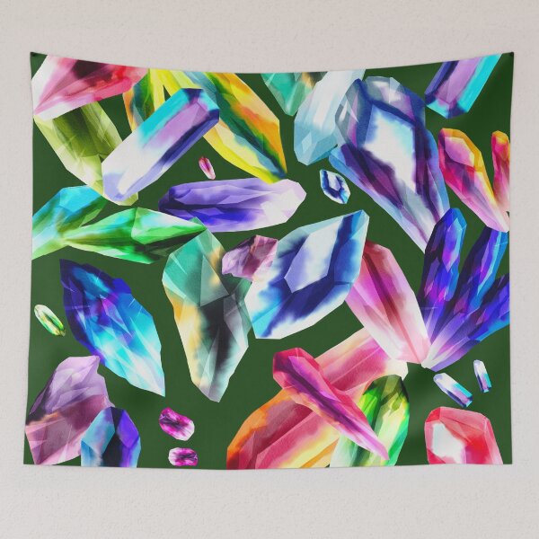 Item preview, Colourful Crystals designed and sold by TurquoiseBird.