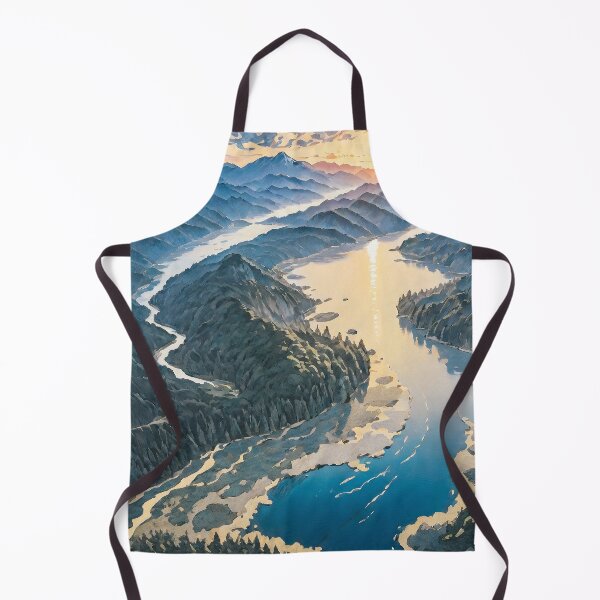 Item preview, Visiting Kaino - A Contemporary Ukiyo-e Nature Landscape designed and sold by Kijiermono.