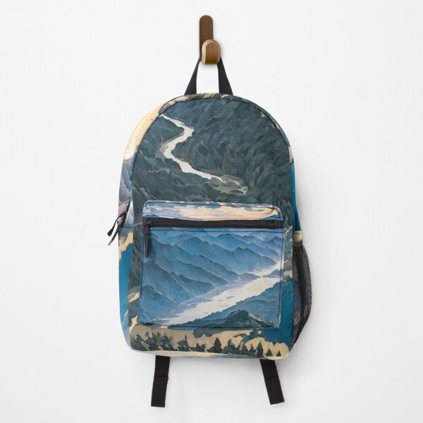 Item preview, Visiting Kaino - A Contemporary Ukiyo-e Nature Landscape designed and sold by Kijiermono.