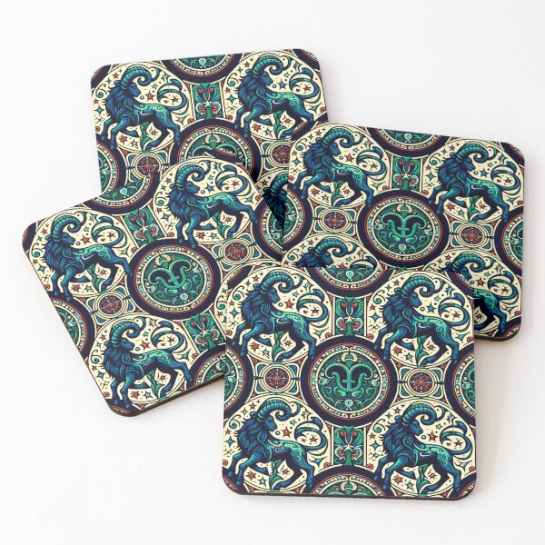 Item preview, Capricorn Zodiac Pattern designed and sold by Belarte.shop.