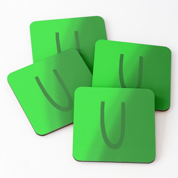 Item preview, Green U with Gradient Background designed and sold by MusicQueen17.