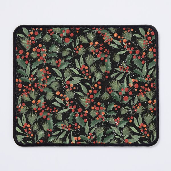 Item preview, Merry Holidays Pattern Dark designed and sold by DesigndN.