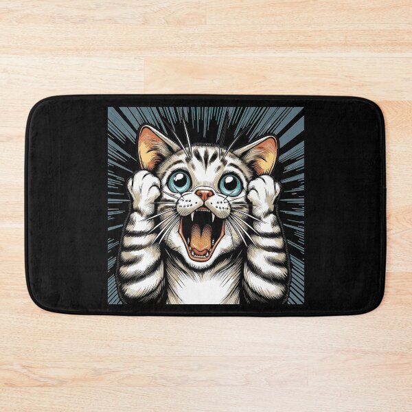 Item preview, Shocked Cat Cat Gift designed and sold by Pineapple-Tree.