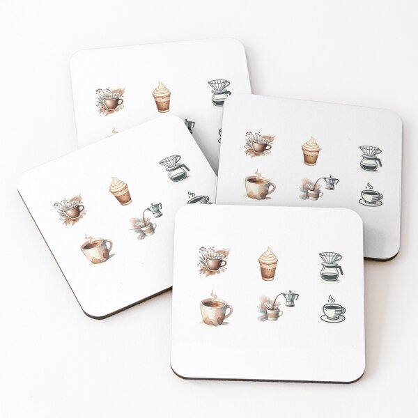 Item preview, Coffee "Sticker Pack" sticker designed and sold by ArtQueen777.