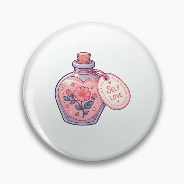 Aperçu de l'œuvre Potion d'amour-propre pastel kawaii créée et vendue par FaydeFlora.