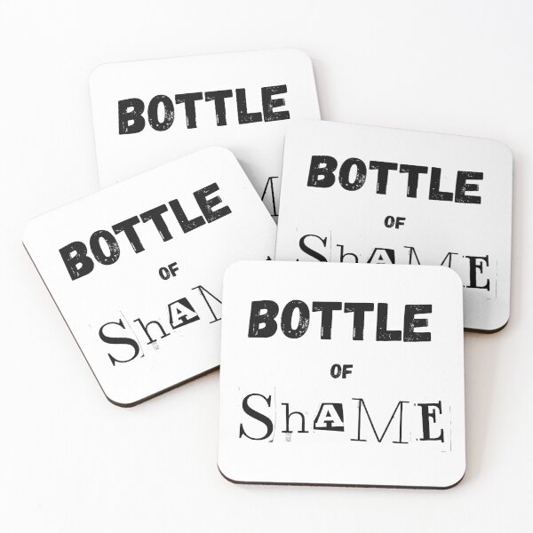Item preview, Bottle of Shame designed and sold by HummingbirdIA.
