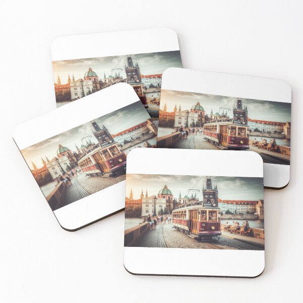 Item preview, Tram in Prague  designed and sold by Hannahb1101.