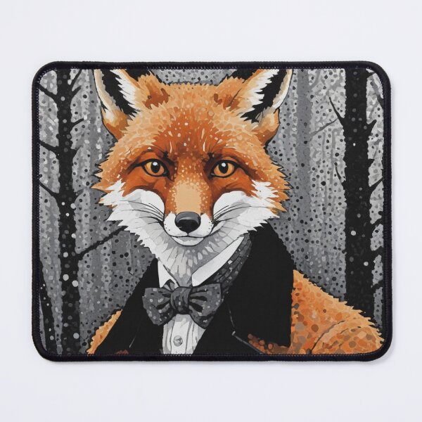 Item preview, Elegant Fox in Dark Forest designed and sold by Slick-Waffles.