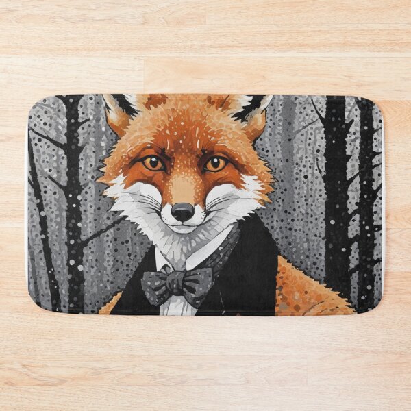 Item preview, Elegant Fox in Dark Forest designed and sold by Slick-Waffles.