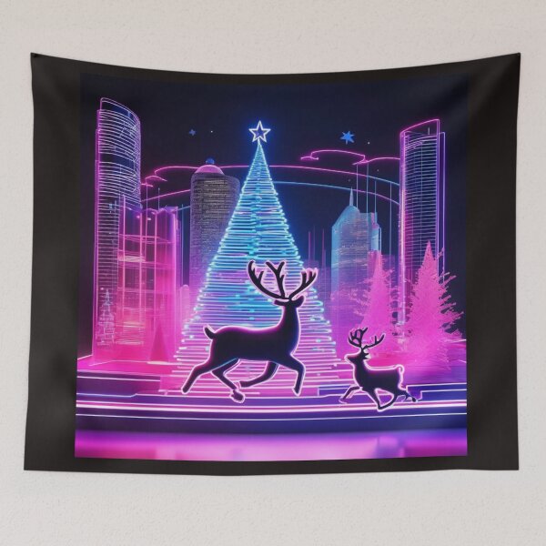 Item preview, Neon Christmas Deer Mama!  designed and sold by Cookbeat.