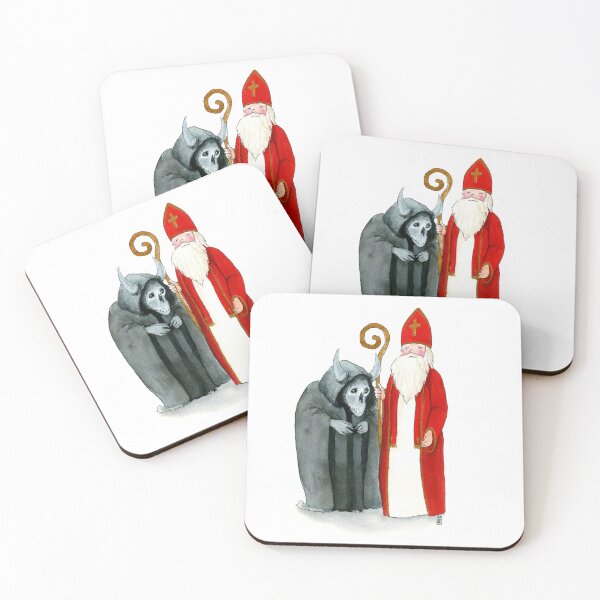 Item preview, Krampus & St. Nicholas designed and sold by Castel Yvonne.