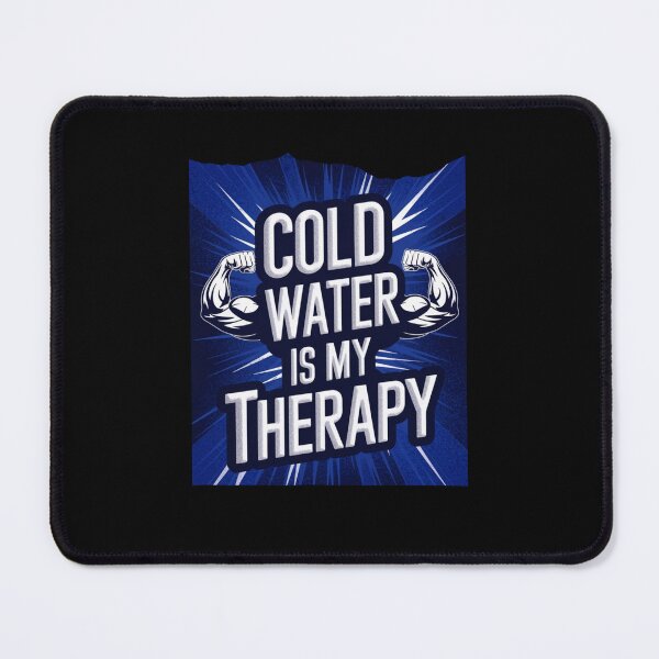 Item preview, Cold Water Is My Therapy Funny Gifts for Pepole Who Like Ice Bathing designed and sold by byMartha.