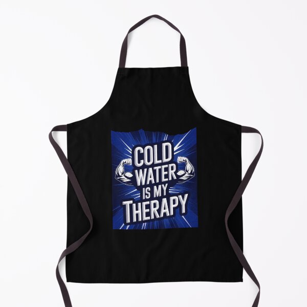 Item preview, Cold Water Is My Therapy Funny Gifts for Pepole Who Like Ice Bathing designed and sold by byMartha.