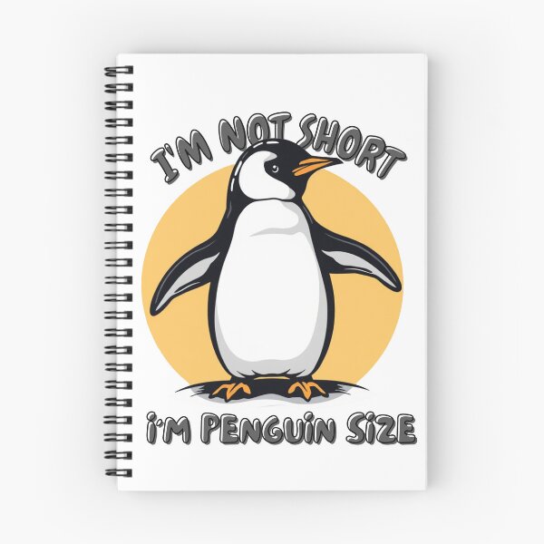 Item preview, I'm Not Short I'm Penguin Size cute and happy short people Classic T-Shirt designed and sold by puurfectcat.
