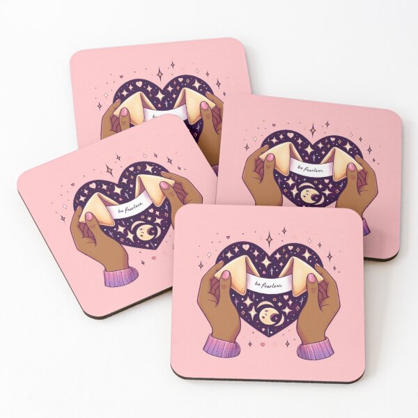 Item preview, Kawaii Self Love Be Fearless Fortune Cookie designed and sold by FaydeFlora.