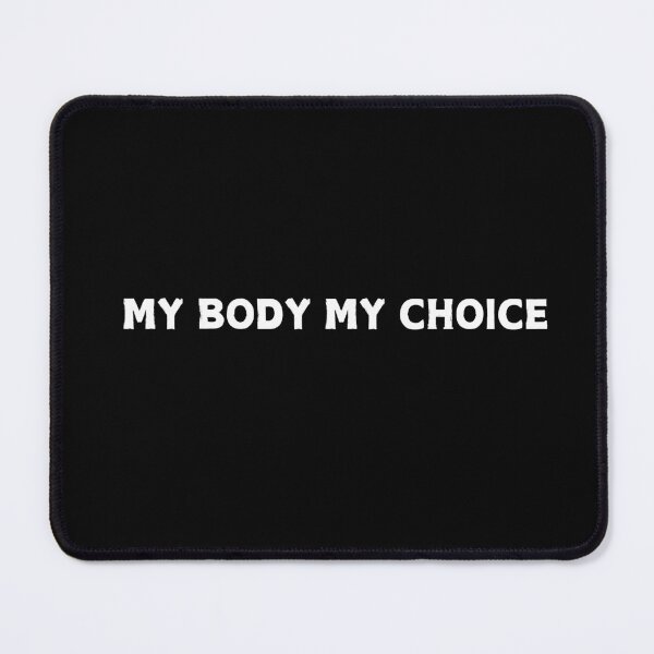 Item preview, My body My Choice - feminist bumper  designed and sold by CapriCreatives.