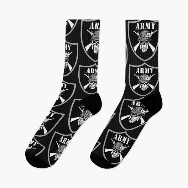 Item preview, Army; Skull; Football Patch Style; designed and sold by StickerApe.