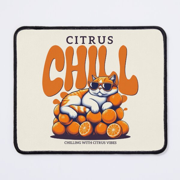 Item preview, Citrus chill, chilling with citrus vibes designed and sold by Peerless-Prime.