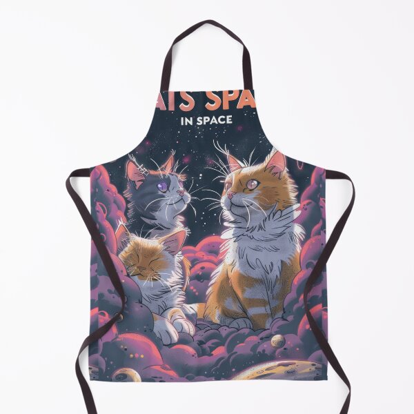Item preview, Cartoon Cats in Space: Vibrant Galactic Scenes designed and sold by Piotrek0001.