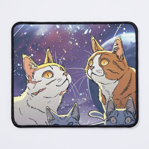 Item preview, Spacebound Cats: Colorful Cosmic Journeys designed and sold by Piotrek0001.