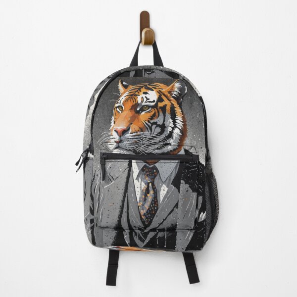 Item preview, Dapper Tiger in a Suit: Fierce and Sophisticated designed and sold by Slick-Waffles.