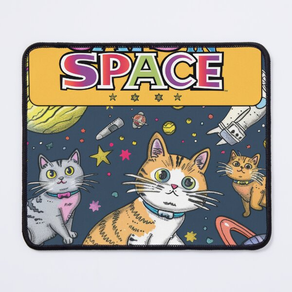 Item preview, Intergalactic Felines: Whiskered Space Explorers designed and sold by Piotrek0001.