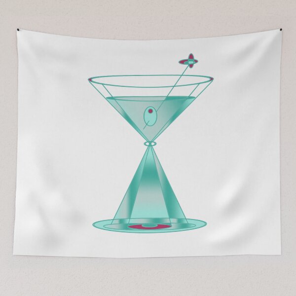 Item preview, SeaSide Martini designed and sold by MidCenturyMama.